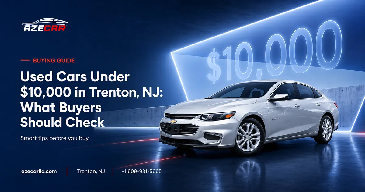 Used Cars Under $10,000 in Trenton, NJ: What Buyers Should Check